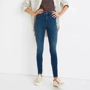 NWT Madewell Petite 10" High-Rise Roadtripper Jeans in Playford Wash Size 25P
